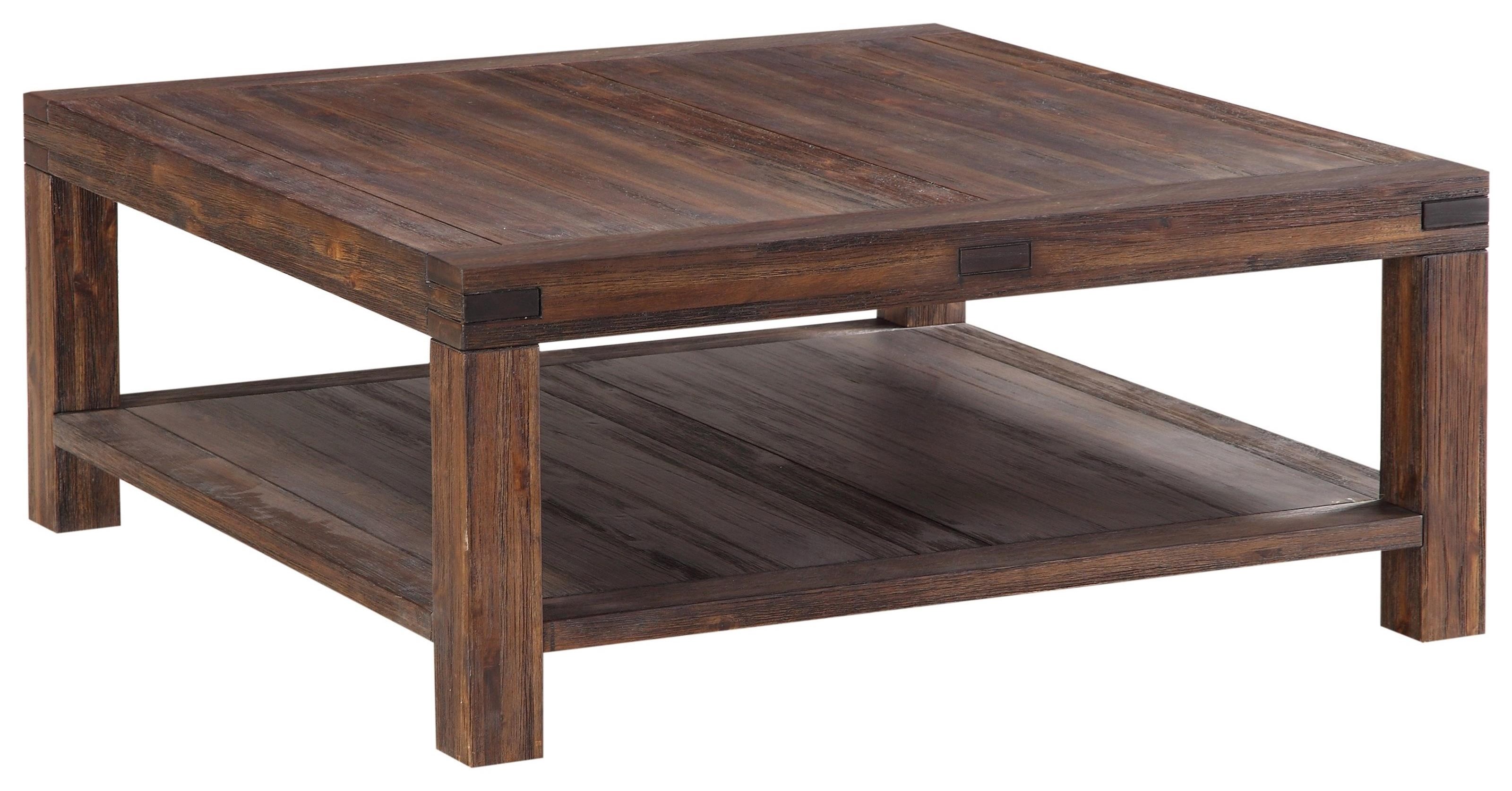 Short square sales coffee table